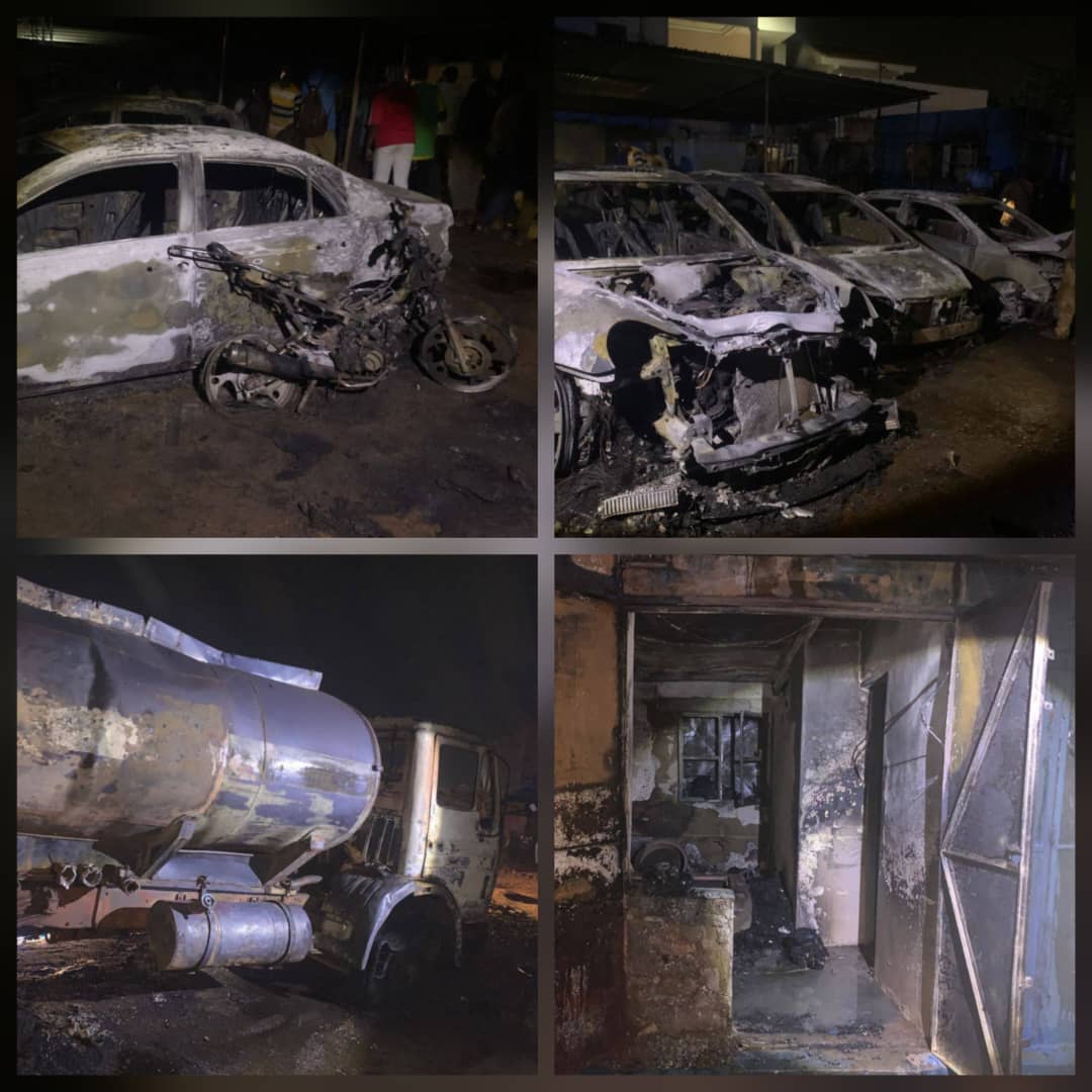 Explosion à Bamako: Un incendie terrible fauche la vie d'un homme